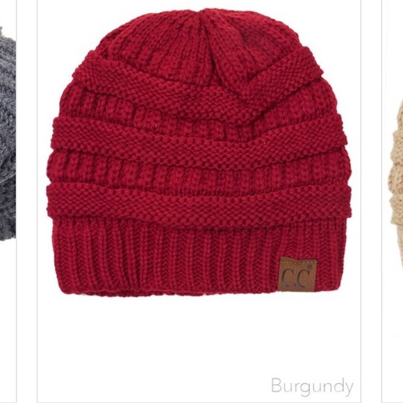 beanies brown and red SOLD SEPARATELY - Picture 2 of 13